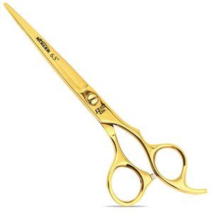 NIXCER PROFESSIONAL SERIES RAZOR EDGE MOOSE SCREW HAIR CUTTING SCISSOR (Gold)